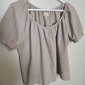 Madewell Peasant Top